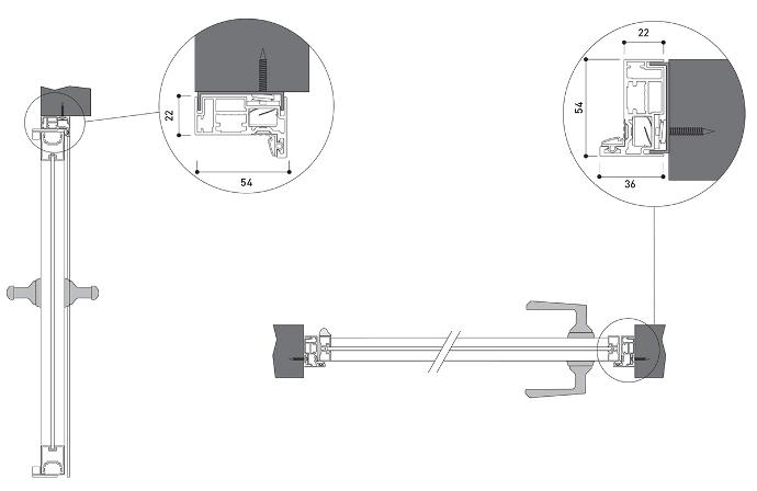 Etta flatt jamb configurations