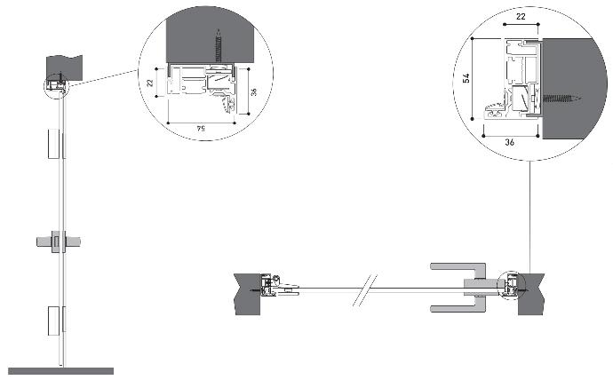 Maia flat jamb configurations