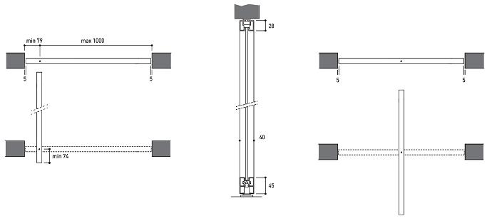 ETTA pivot opening configurations