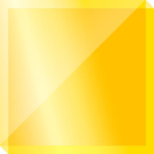 Zinc yellow prozirno staklo u boji uzorak
