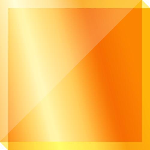 Deep orange prozirno staklo u boji uzorak