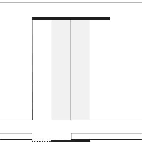 Maia top hanged sliding schema