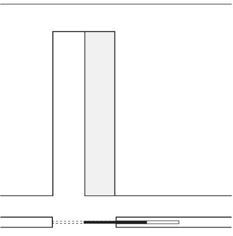 Pocket door ETTA flush wall schema