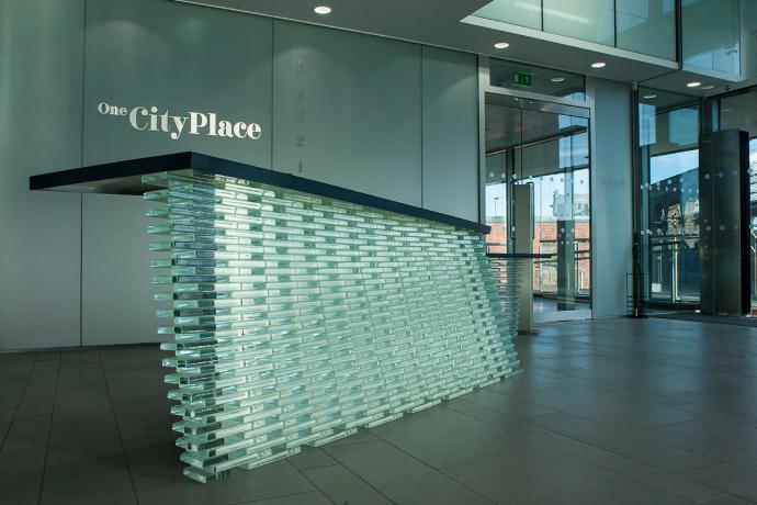 Staklene opeke One City Place Staklene opeke One City Place