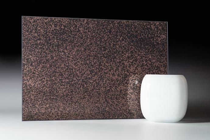 Dynamic Grain Pink - Antique Mirror - sample