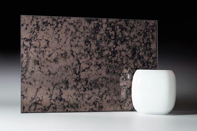 Silver Grain Warm - Antique Mirror - sample