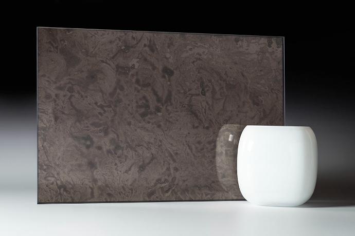 Marble Warm - Antique Mirror - sample