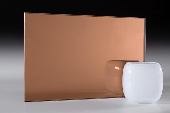 Light Mahogany - Color Laminated Mirrors - sample