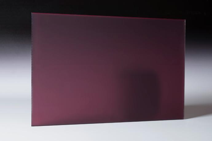Berry - Color Laminated Frosted Glass - sample