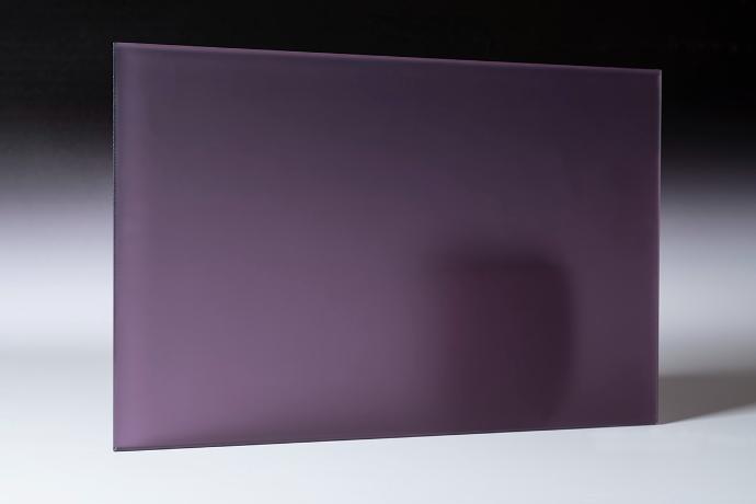 Plum - Color Laminated Frosted Glass - sample