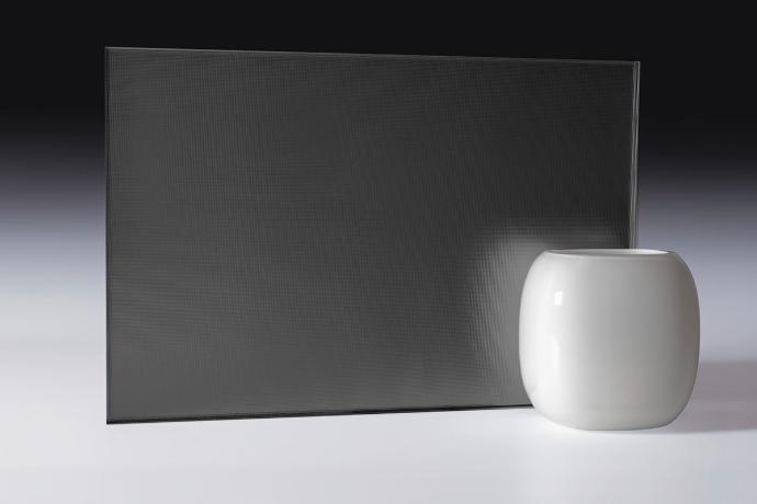 Cellular gray mirror - sample