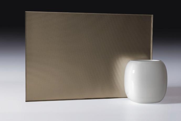 Cellular bronze mirror - sample