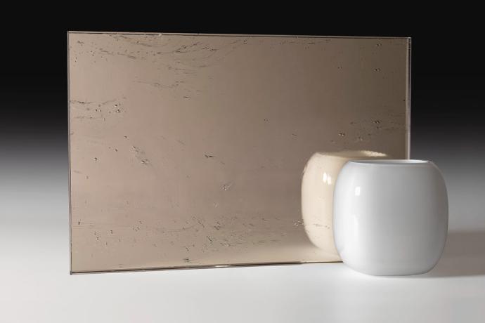Antica bronze mirror - sample