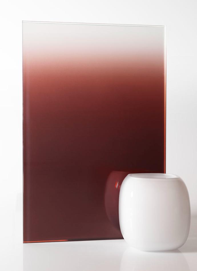 Copper Ombre Mirror - sample